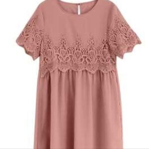 Lace Pink Dress